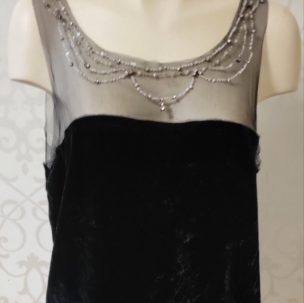 BCBG Velvet ombre DRESS SZ 10